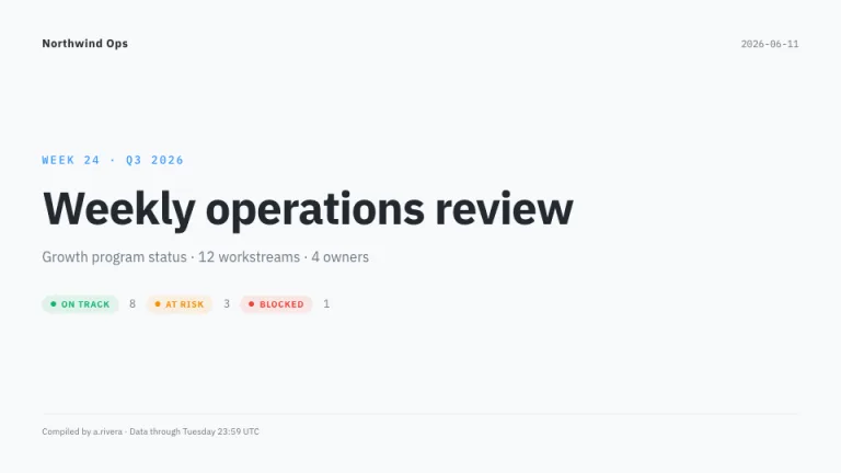 Operator